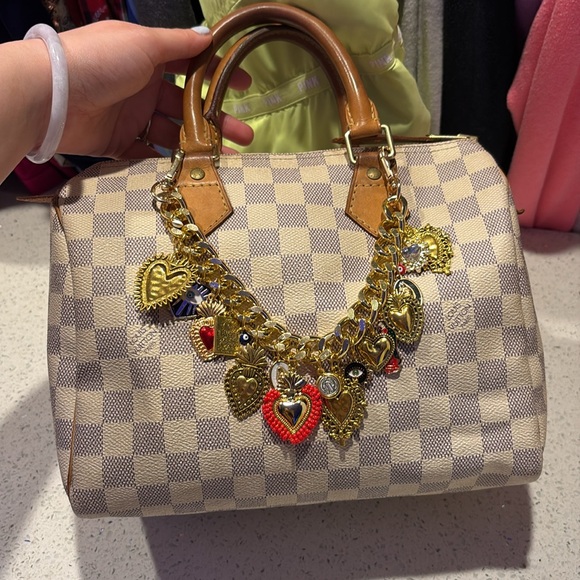 Louis Vuitton Handbags - STUNNING LOUIS VUITTON DAMIER AZURE SPEEDY 25